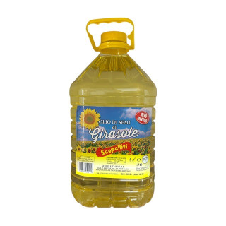 OLIO GIRASOLE ALTO OLEICO LT5 SCOPELLITI