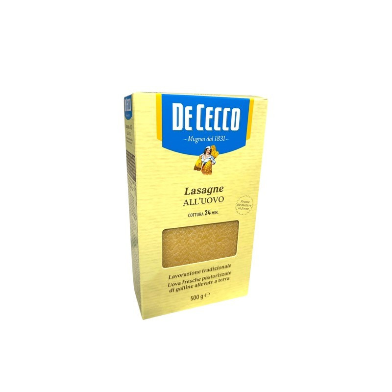 LASAGNE UOVO SFOGLIE GR 500