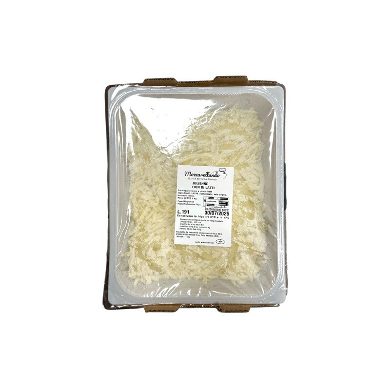 MOZZARELLA FIOR DI LATTE JULIENNE KG3