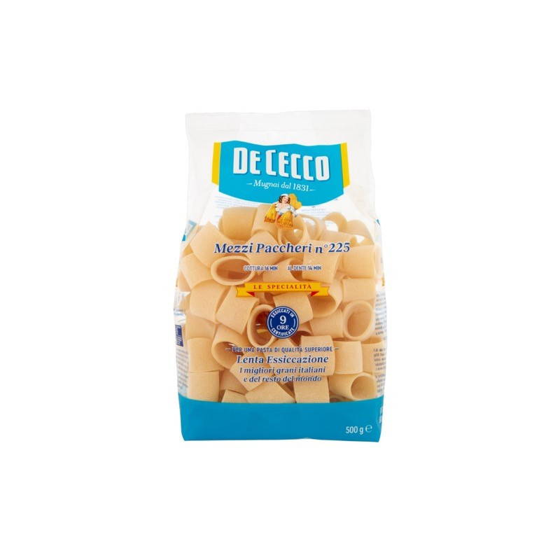 MEZZI PACCHERI DE CECCO  GR 500