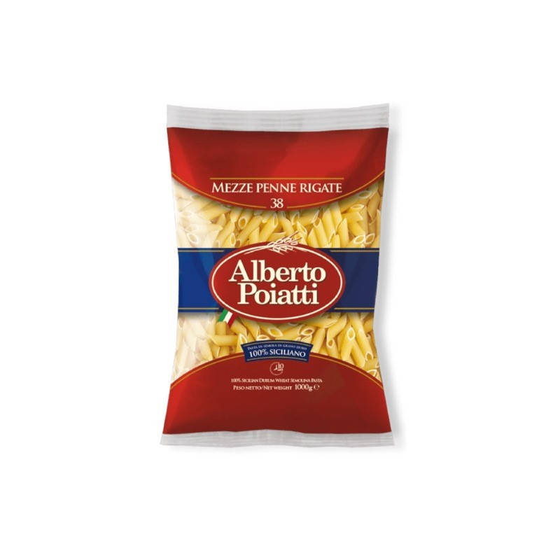 MEZZE PENNE RIGATE POIATTI KG 1
