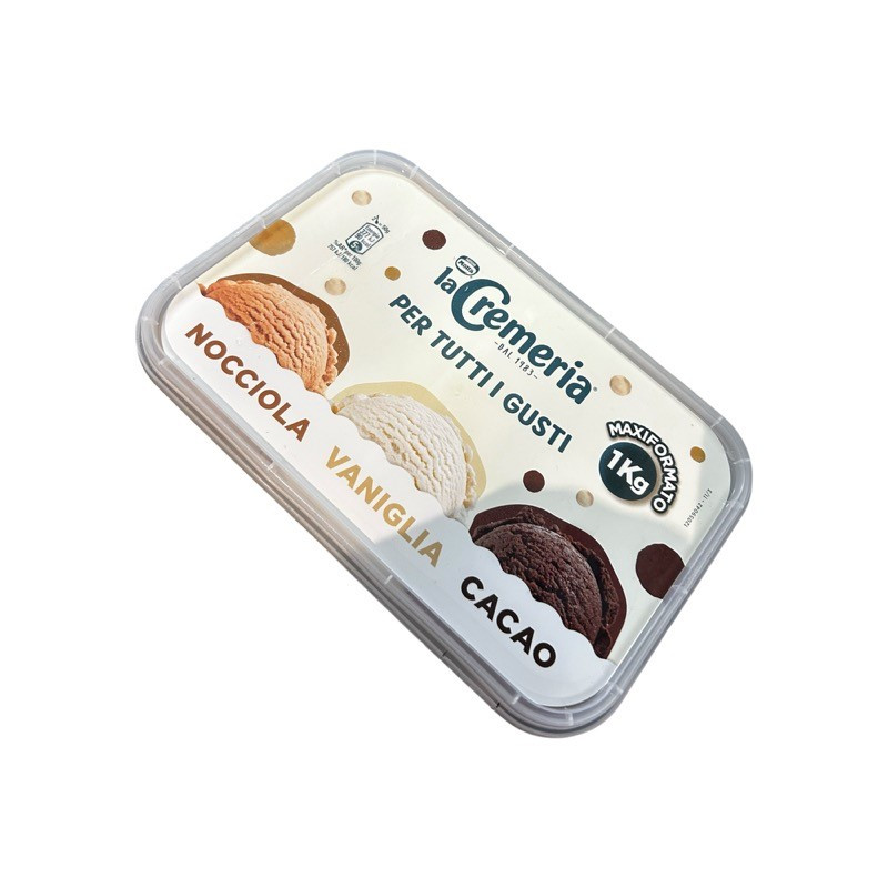 VASCHETTA GELATO KG. 1 VARI GUSTI