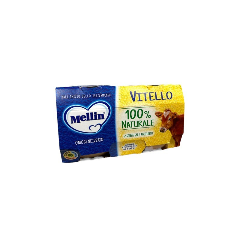 OMOGENEIZZATO VITELLO GR 120x2 MELLIN