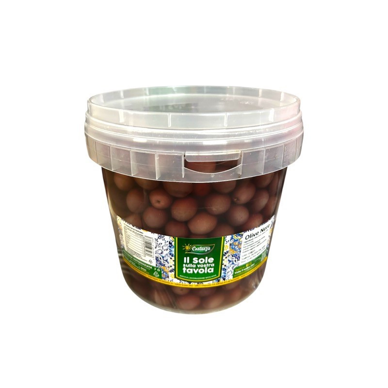 OLIVE NERE INTERE C/OSSO SECCH 5 KG 