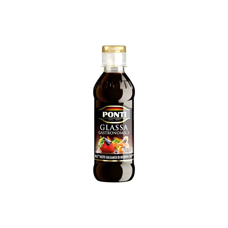 GLASSA CON ACETO BALSAMICO ML 250 PONTI
