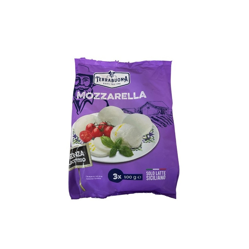 MOZZ. SENZA LATTOSIO GR100x3 BUSTA