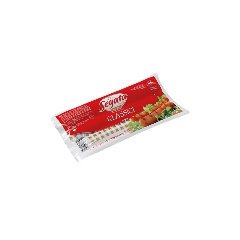 WURSTEL SEGATA CLASSICO GR250X12PZ