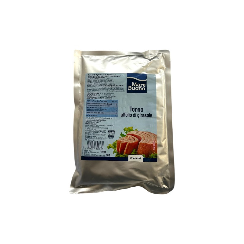 TONNO BUSTA OLIO GIRASOLE KG1 SOLE NAPUL
