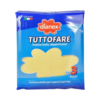 PANNO TUTTOFARE GIALLO X3