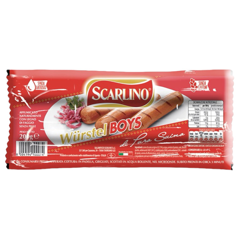 WURSTEL SCARLINO BOYS GR200X20PZ