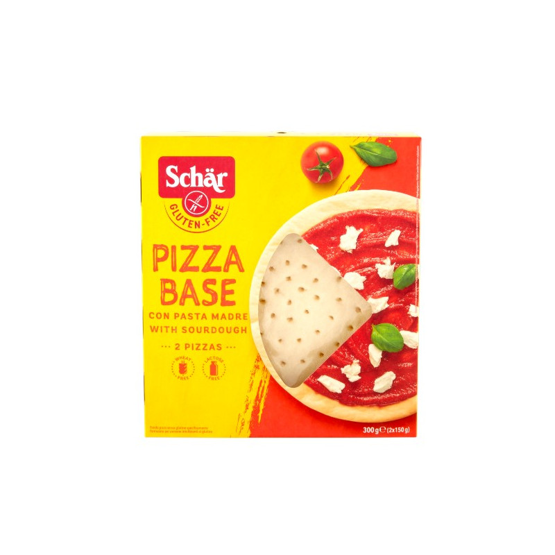 BASE PER PIZZA SENZA GLUTINE GR 150X2