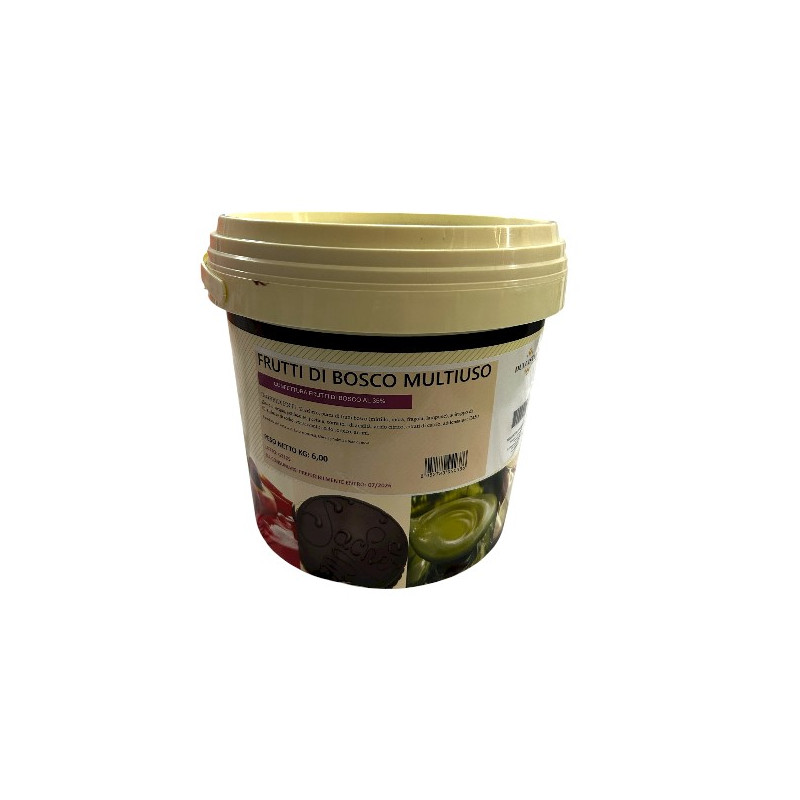 MARMELLATA AI FRUTTI DI BOSCO 35% KG 6