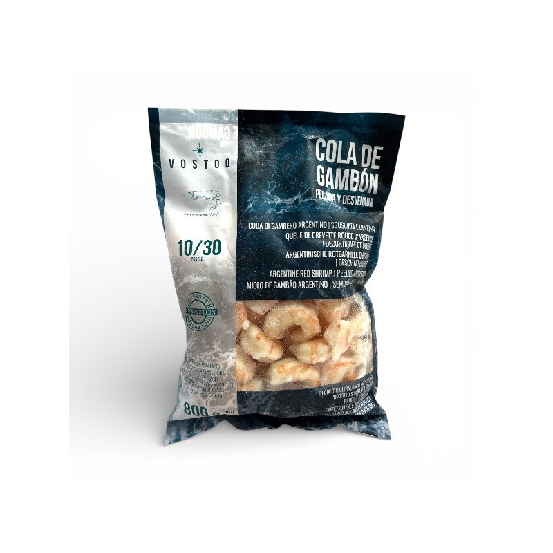 GAMBERO SGUSC.DEVEN. 10/30 GR.800 FROZEN