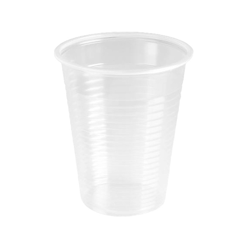 BICCHIERI ACQUA TRASPAR. 200CC 1X100 PZ