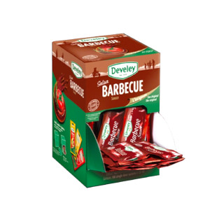 SALSA BARBECUE MONODOSE 100X20ML DEVELEY
