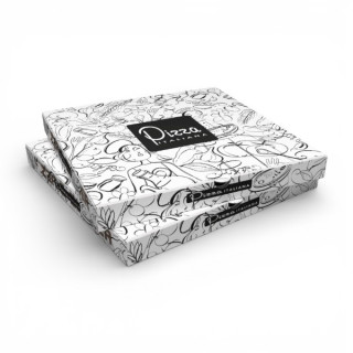 BOX PIZZA 45X45  PZ 90