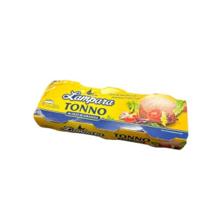 TONNO IN OLIO DI GIRASOLE GR80X3 LAMPARA