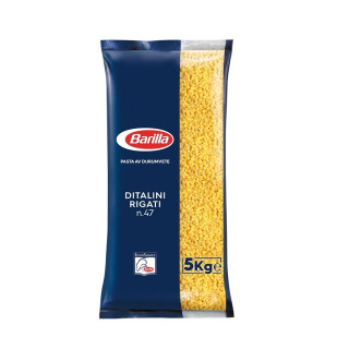 DITALINI RIGATI N° 47 KG 5 BARILLA