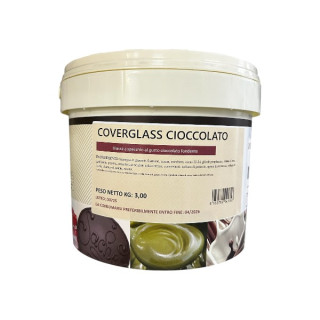 GLASSA A SPECCHIO CIOCC.FONDENTE KG3