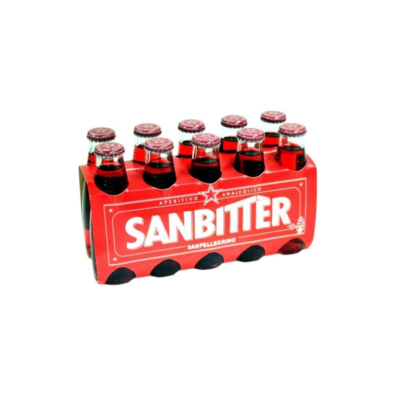 SANPELLEGRINO SANBITTER ROSSO CL10X10PZ