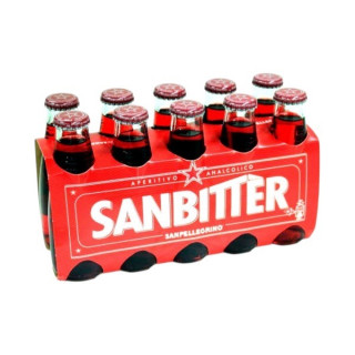 SANPELLEGRINO SANBITTER ROSSO CL10X10PZ