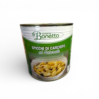 CARCIOFI SPICCHI NATURAL ML 2650 BONETTO