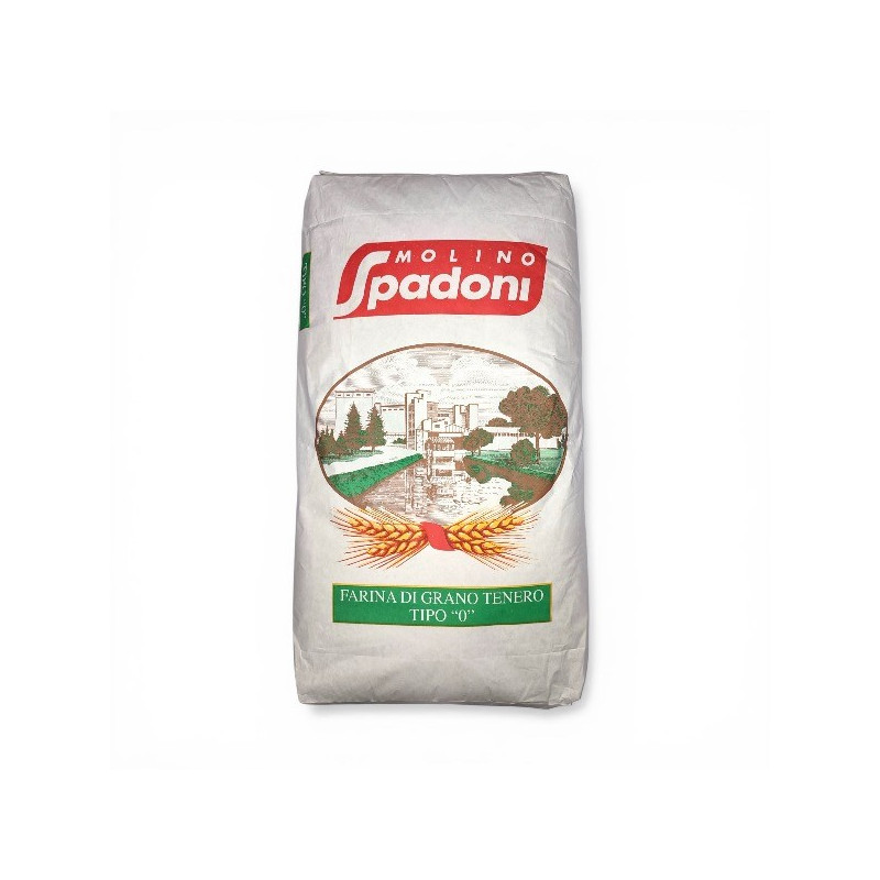 FARINA 0 DI GRANO TENERO KG 25 SPADONI
