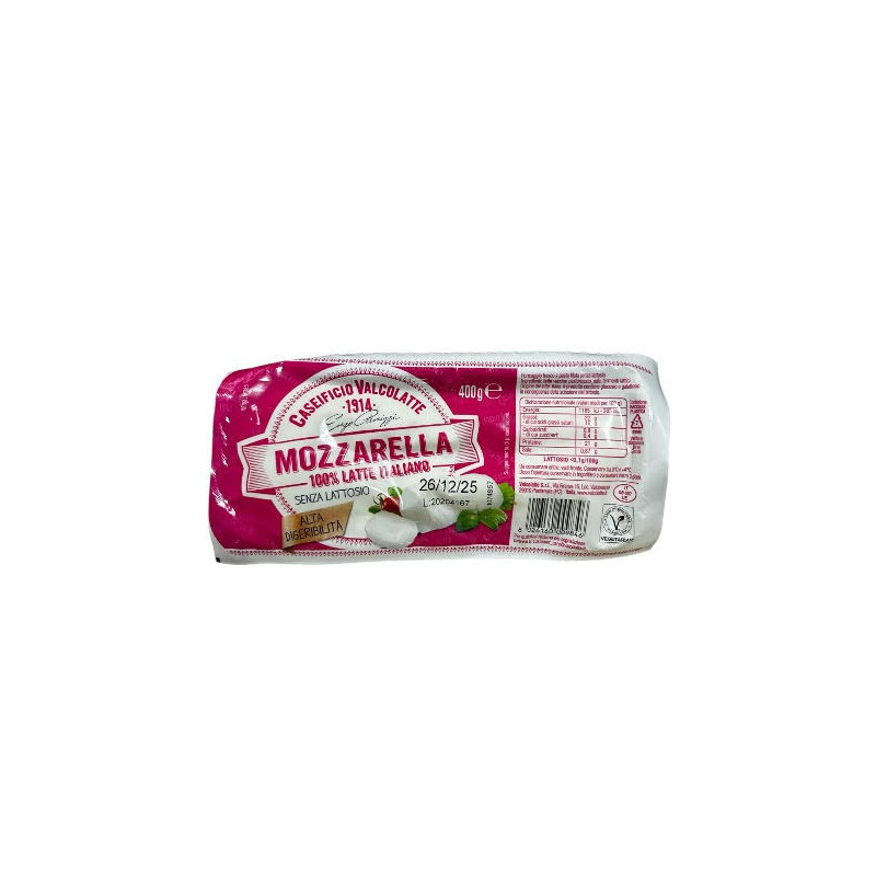 MOZZARELLA FILONE SENZA LATTOSIO GR 400