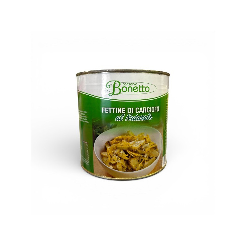 CARCIOFI FETTINE NATURALE ML2650 BONETTO