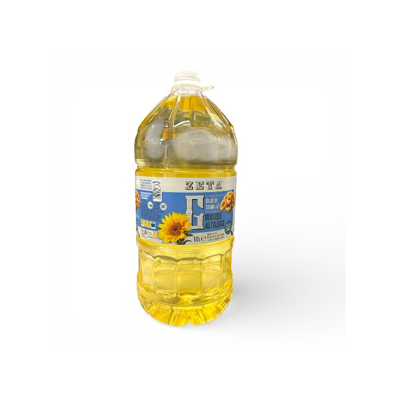 OLIO GIRASOLE ALTO OLEICO LT 10 ZUCCHI