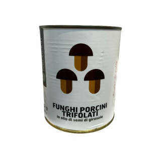 FUNGHI PORCINI TRIF. IN OLIO ML 850 ITAL