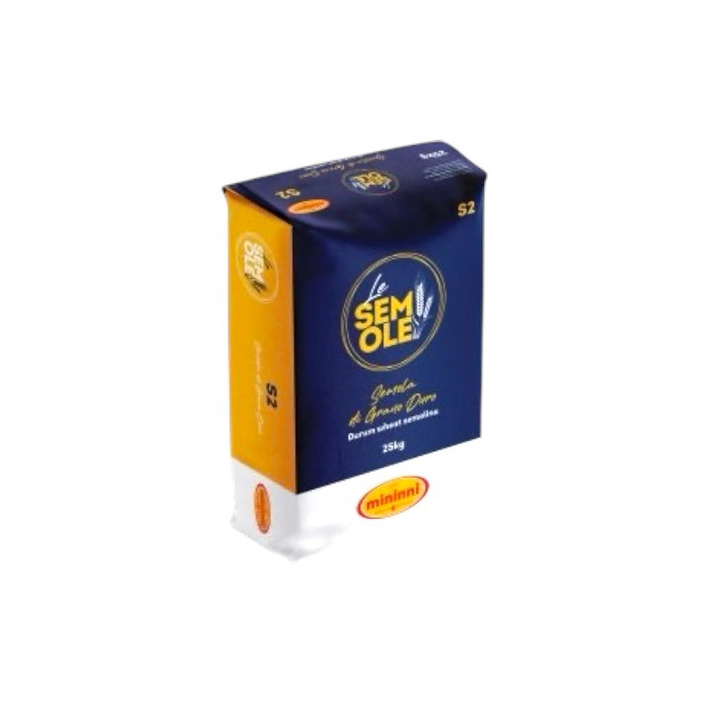 FARINA SEMOLA GRANO DURO TIPO S2 KG 25