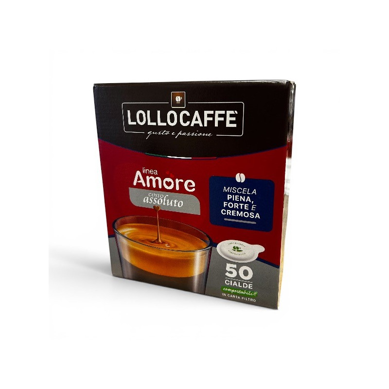 CAFFE' IN CIALDE LOLLO AMORE BOX DA 50PZ