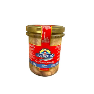FILETTI SGOMBRO ALL'OLIO GR190