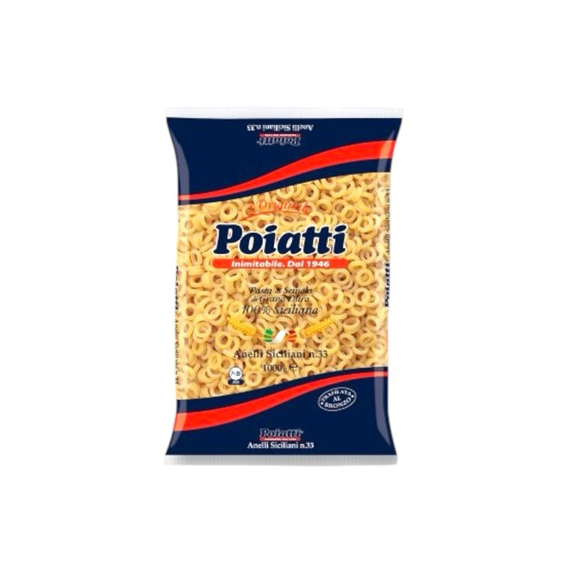 ANELLI SICILIANI POIATTI BLU  KG 1  