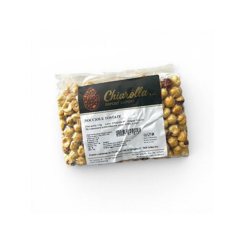 NOCCIOLE SGUSCIATE TOSTATE KG1 CHIAROLLA