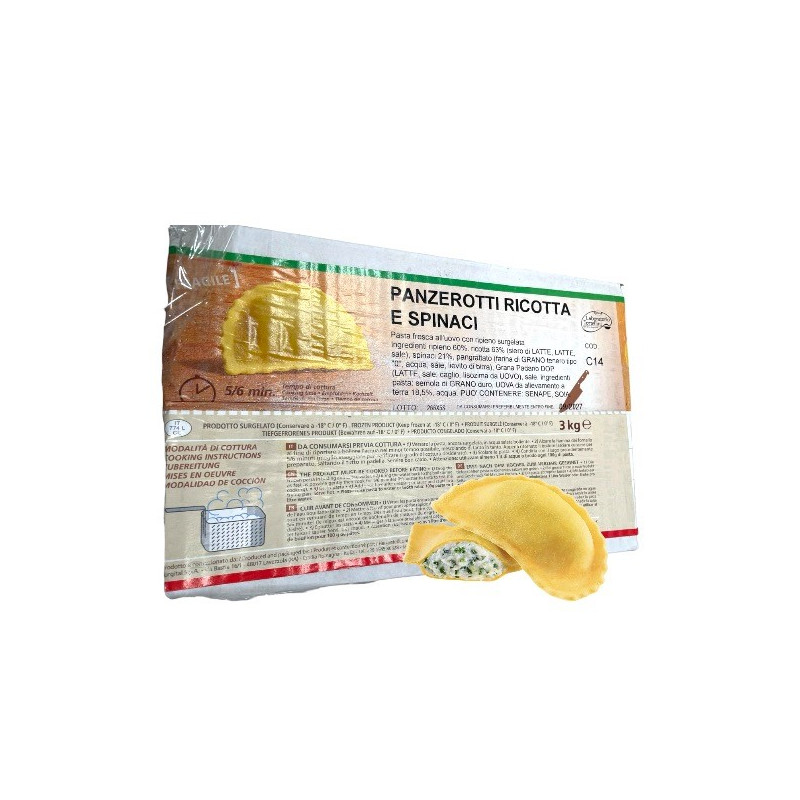 PANZEROTTI RICOTTA E SPINACI SURG KG 3