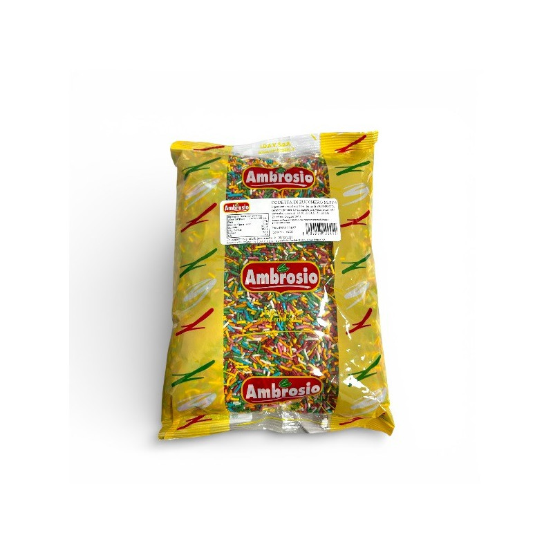 CODETTA DI ZUCCHERO MISTA KG 1 AMBROSIO
