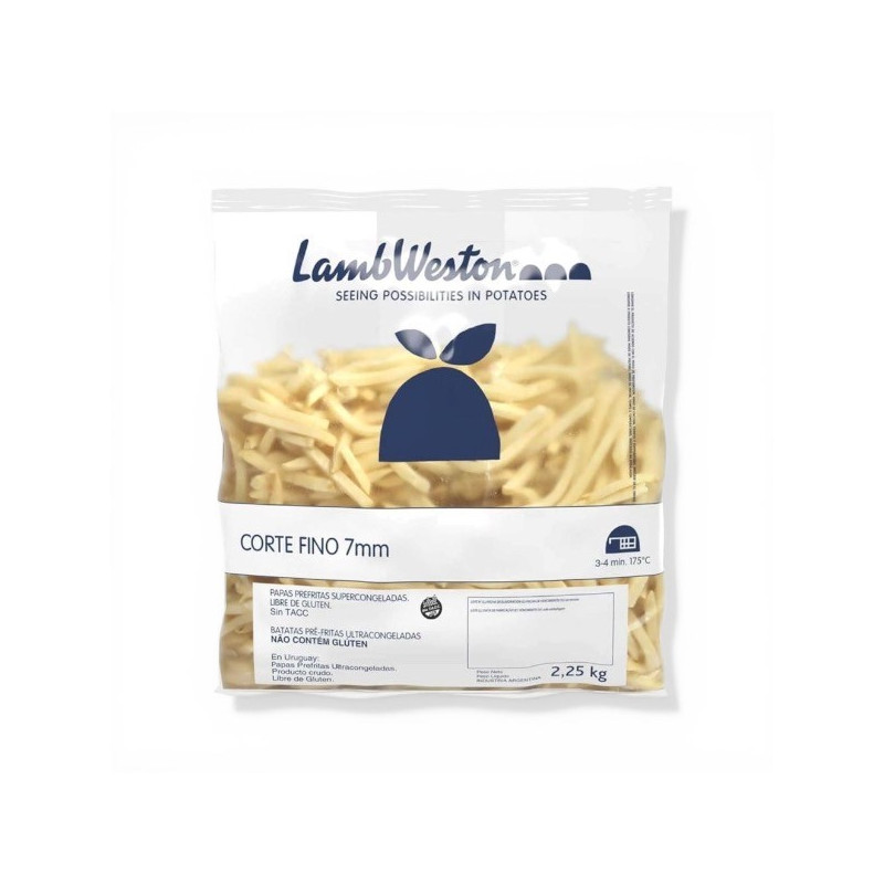PATATINE 7 MM LAMBWESTON 4X2.5 KG