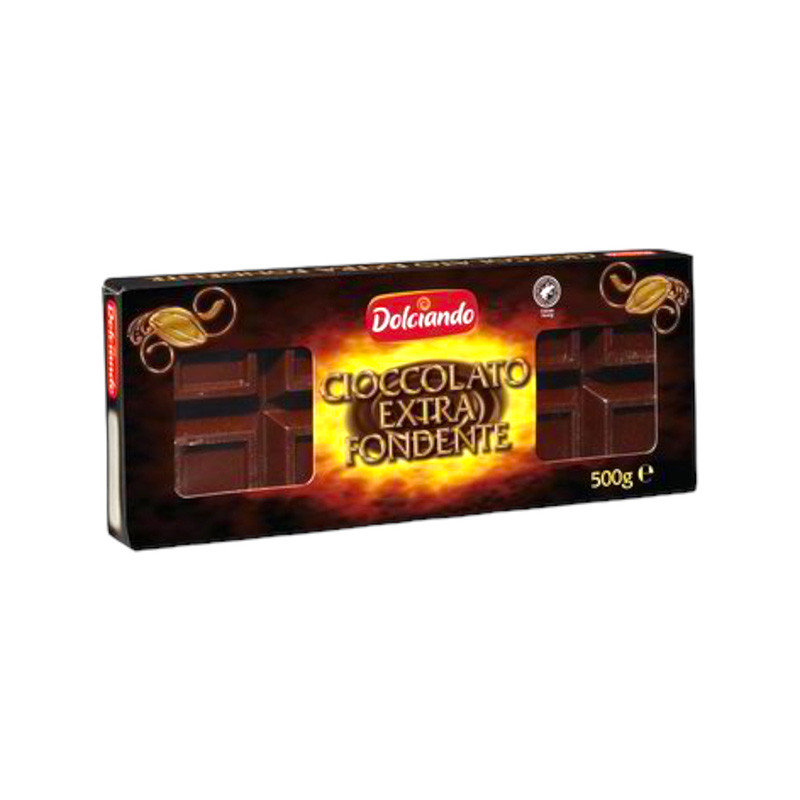 CIOCCOLATO EXTRA FONDENTE GR500