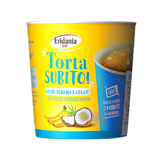 ERIDANIA TORTA SUBITO COCCO BANANA GR.60