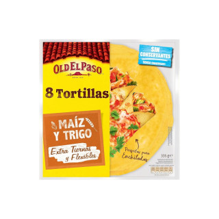 TORTILLA MESSICANA C/MAIS GR335X8X12CF