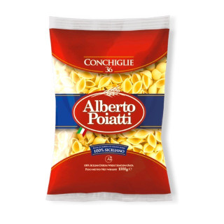 CONCHIGLIE RIGATE A.POIATTI N.36 KG1