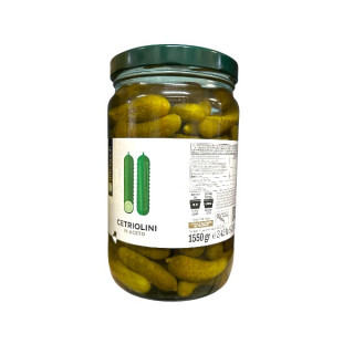 CETRIOLINI IN ACETO DI VINO GR 1550 ITAL