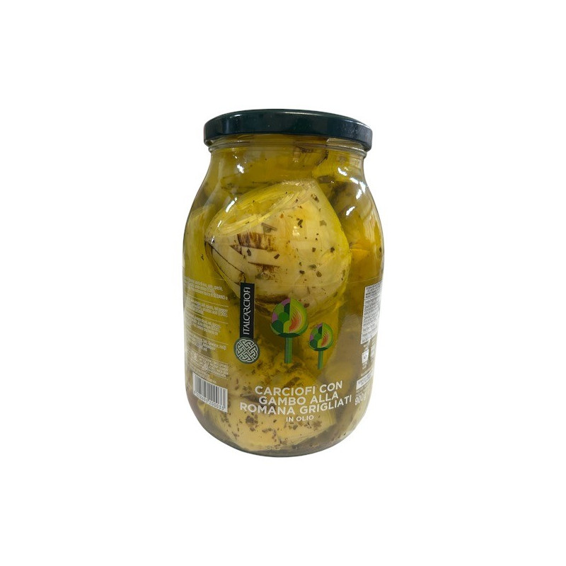 CARCIOFI CONDITI IN OLIO C/GAMBO ML.1062