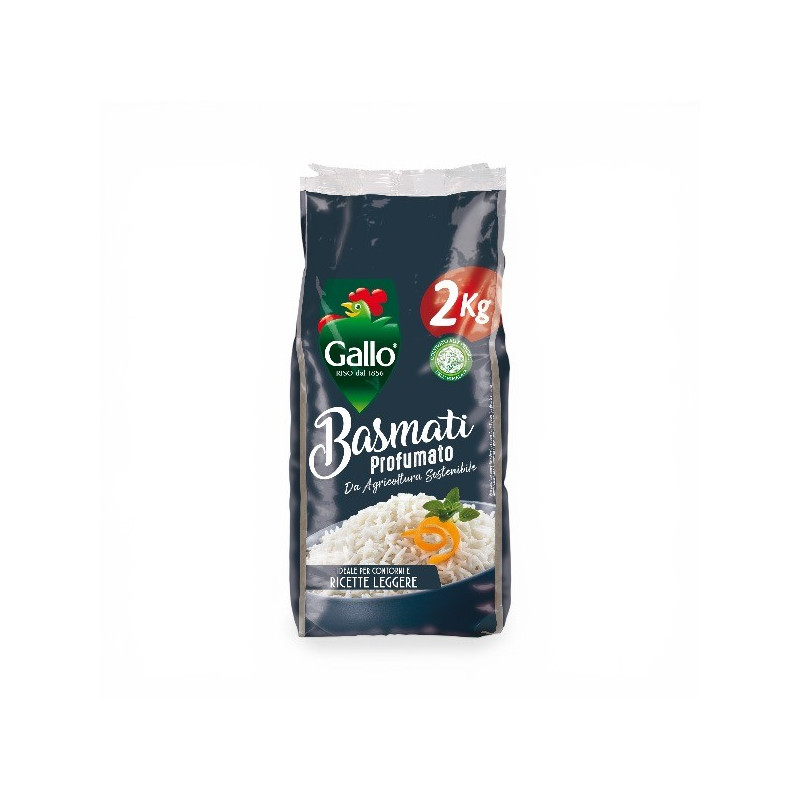 RISO BASMATI GALLO KG 2